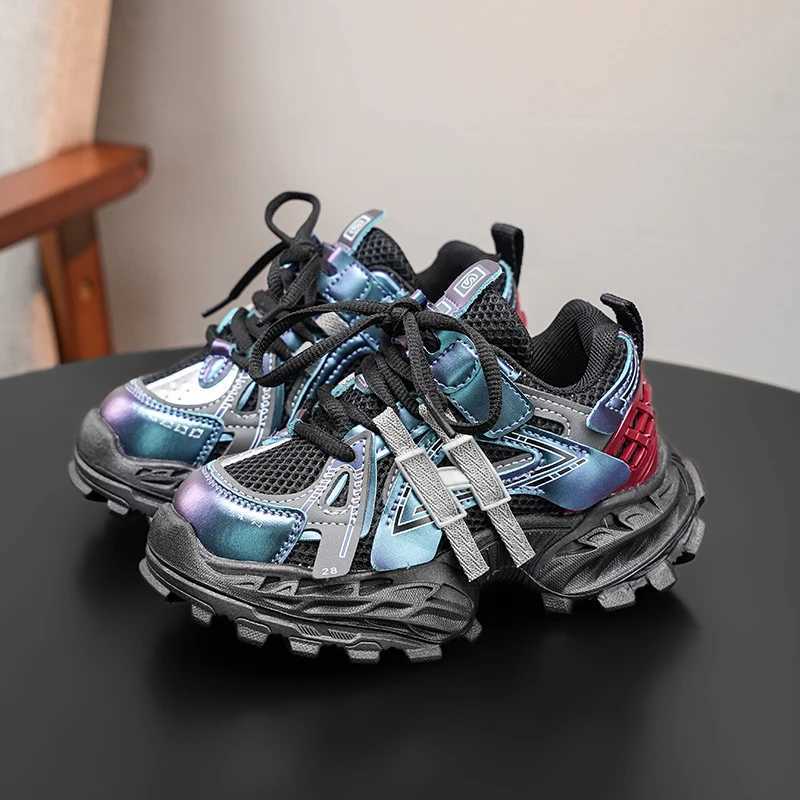 Children Casual Shoes for Girls Boys 2025 Autumn New Fashion Korean Sle Soft Bott Antislippery Versatile Running Sneakers Y251011 XJ260303