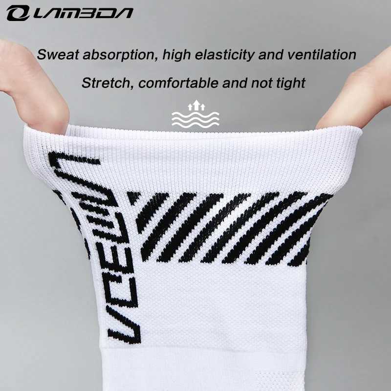 Lameda Mens Cycling Socks Breathable Bike Socks Not Tight Outdoor Sports Socks Men Cycling Socks Sports SocksW251011