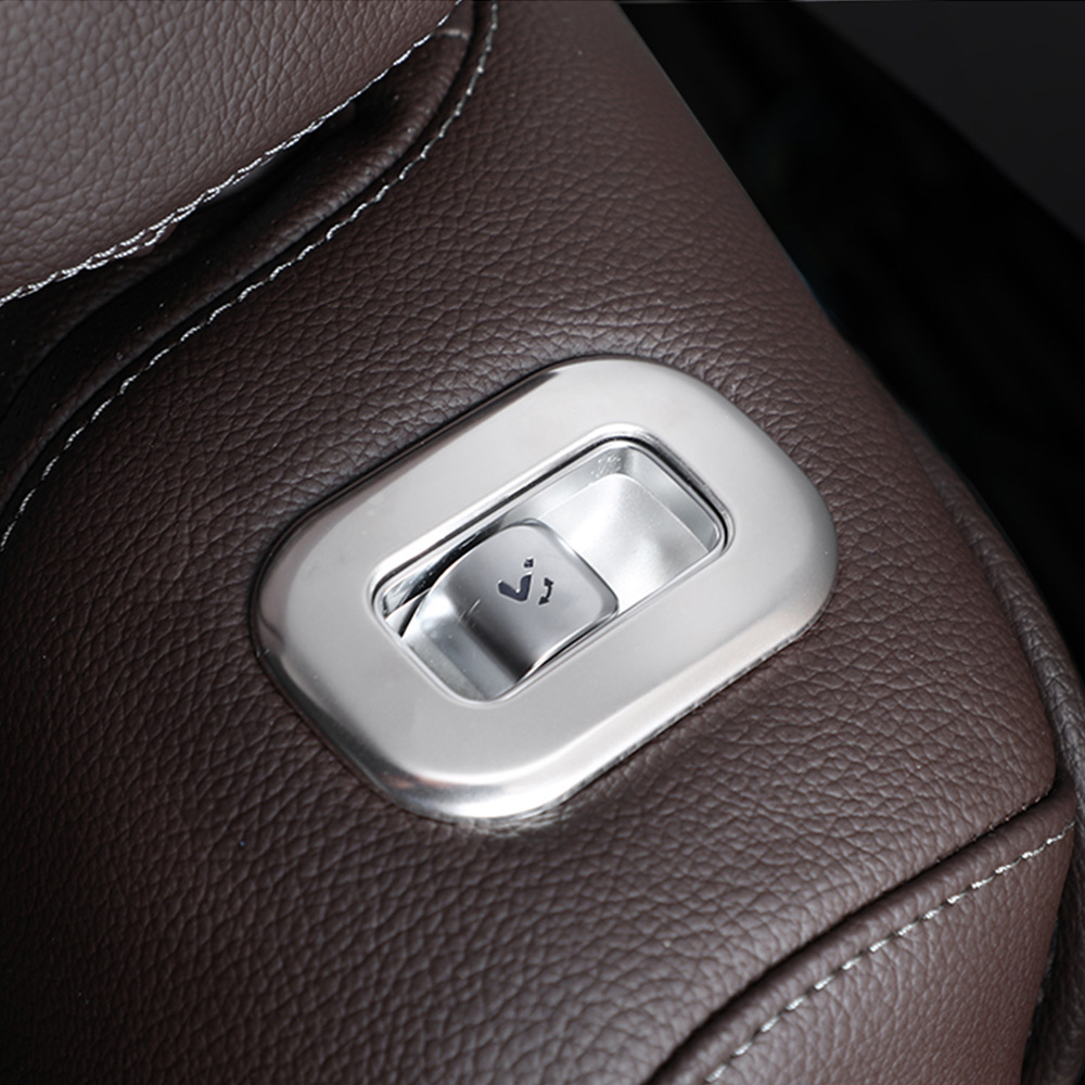 Car Seat Adjustment Button Cover Trim Decoration for Mercedes-Benz GLE350 C167 Coupe GLE450 W167 53 AMG 63 AMG S GLS450 X167 GLS580 Accessories