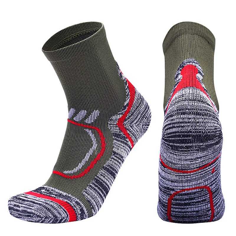 USHINE Outdoor Trekking Socks Sports Basketball Socks Antislip Thermal Bicycle Socks Winter Climbing SocksW251011