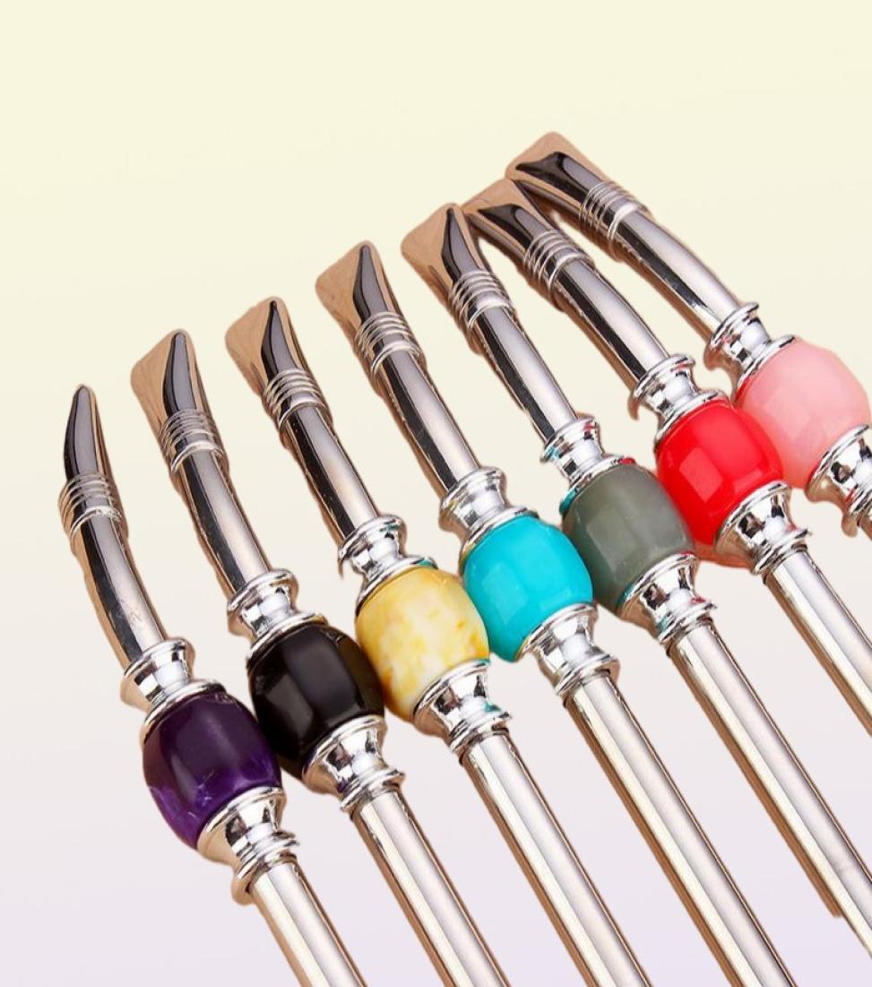 Drinking Straws Creative 304 Stainless Steel Straw Color Spoon Practical Argentina Yerba Mate Set Factory Direct Supply7440105