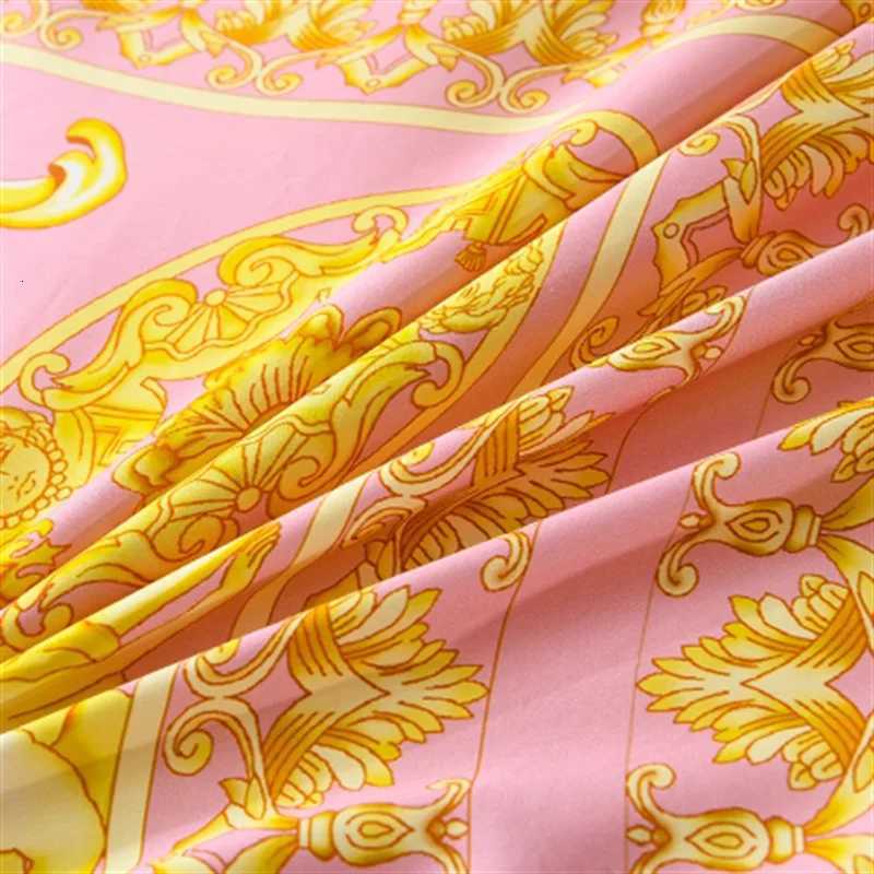 Luxury Modern Style Digital Printing Cotton Fabric Bedding Set Duvet Cover Linen Fitted Sheet cases Home Textile H251011