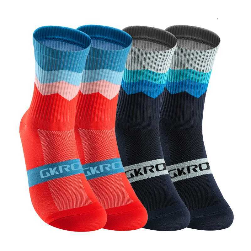 4 Pairs Bike Socks Men Nurse Compression Cycling For Women Mtb Guard Socks Stockings Sport Grip Barre SocksW251011