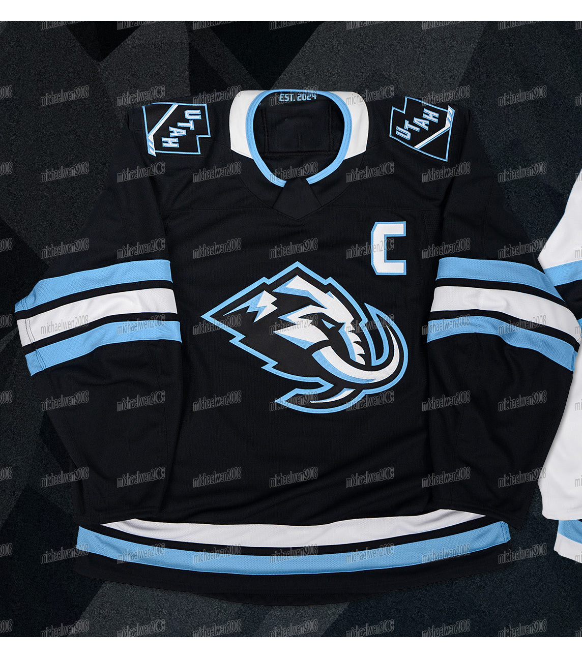 Personalized Custom Clayton Keller Inaugural Season Patch 2025-26 Jersey Logan Cooley Jack McBain Nick Bjugstad Mikhail Sergachev