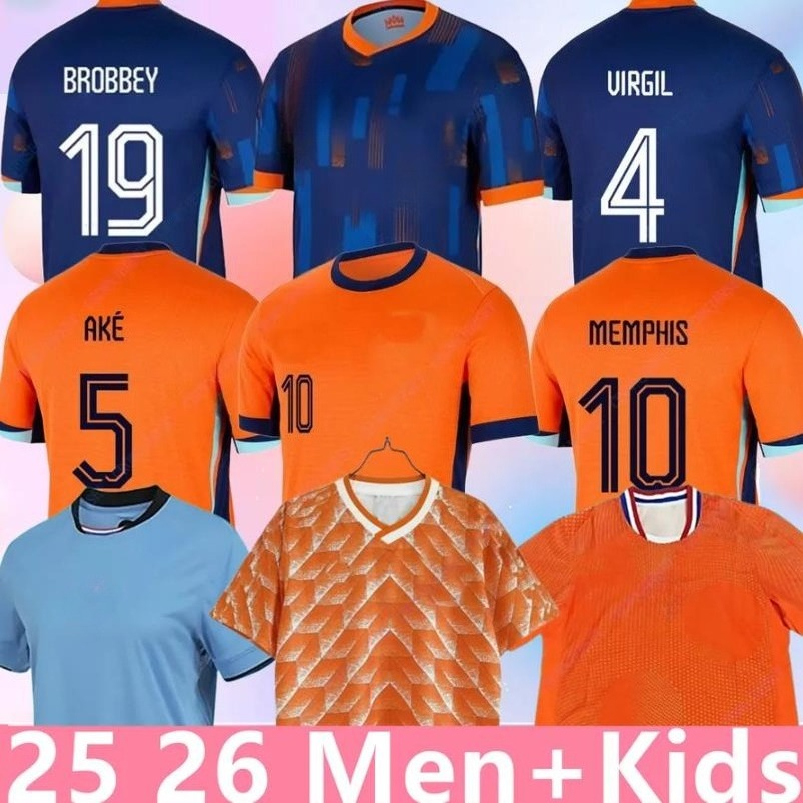 1998 Retro Soccer Jersey 2000 2002 2010 2012 Gullit Van Basten 1994 1996 90 92 Holland vintage football shirts Classic 1988 Rijk 1992