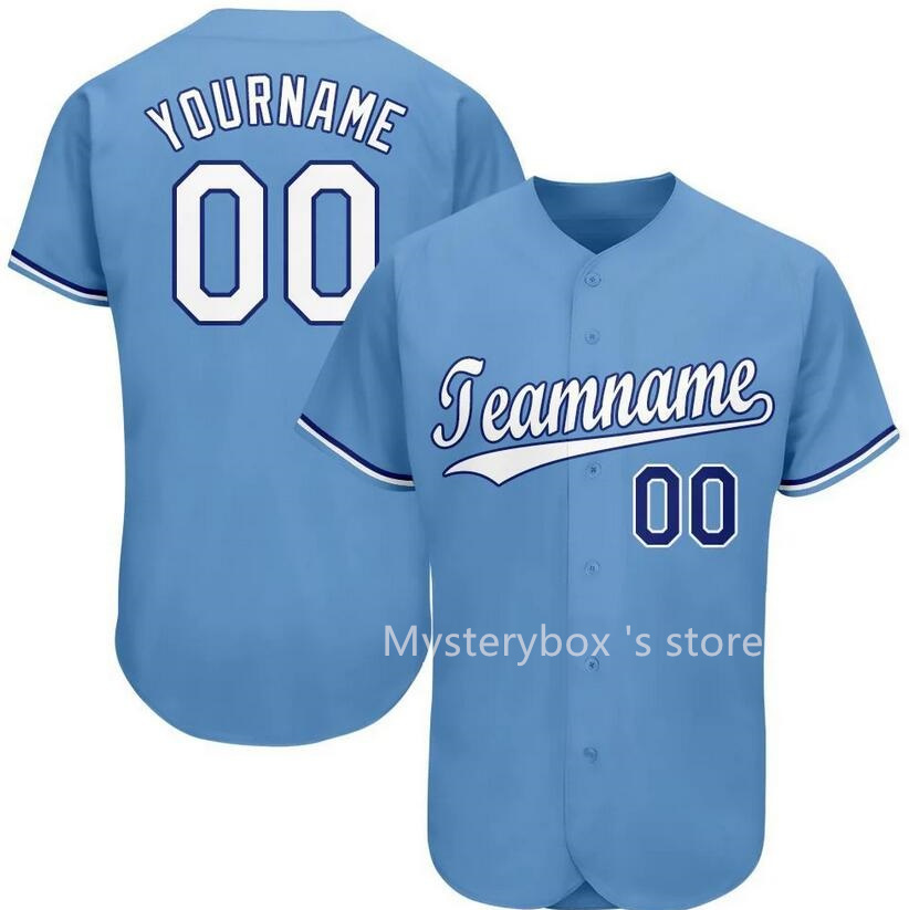 sportswear Custom Baseball Jerseys Personalized Create Your Own Customized Baseball Jersey Yours Club Team Logos Unlimited Mysterybox store yakuda