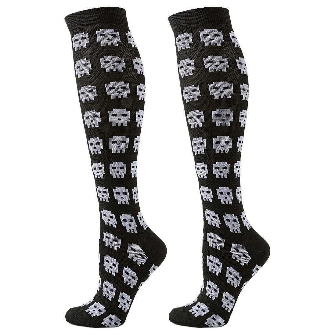 5Pairs Hiking Tennis Skateboard Compression Socks for Men Women Great for Sport Cycling Running Yoga Football BasketballW251011