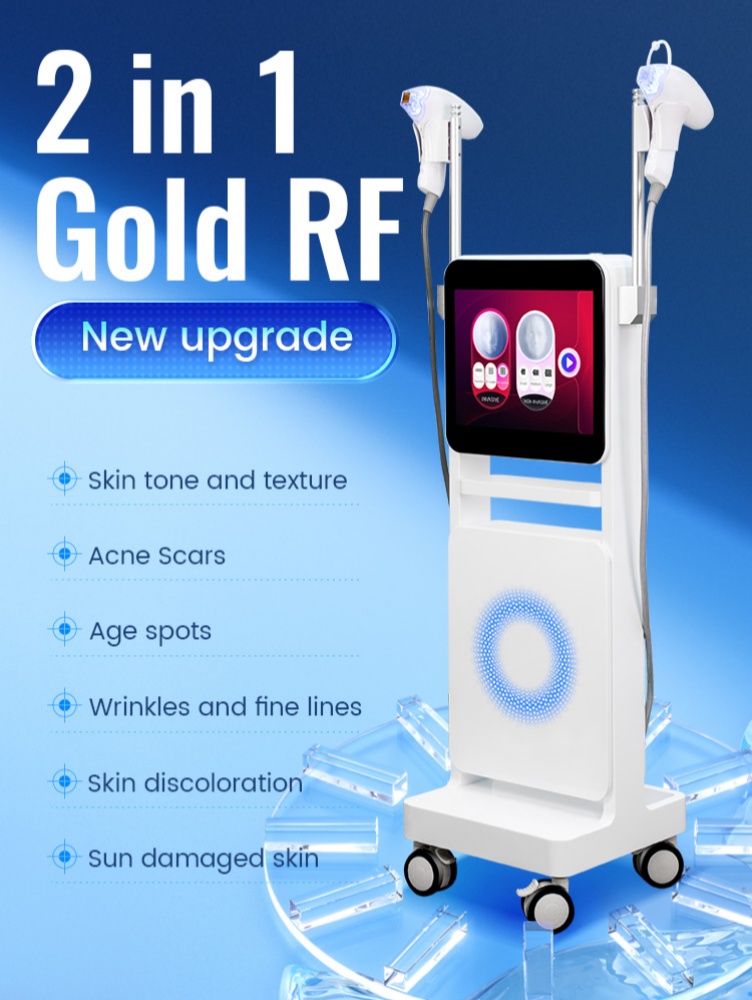 Professional RF Microneedling Beauty Salon Anti-wrinkle Microneedle Rf Fractional Micro Needle Machine Portable Desktop