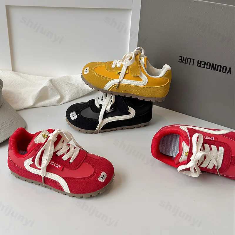 Children Casual Sneakers 2025 Autumn New Toddler Flat Boys Girls Retro Classic Fashion Soft Sole Kids Running Sport Shoes H260130
