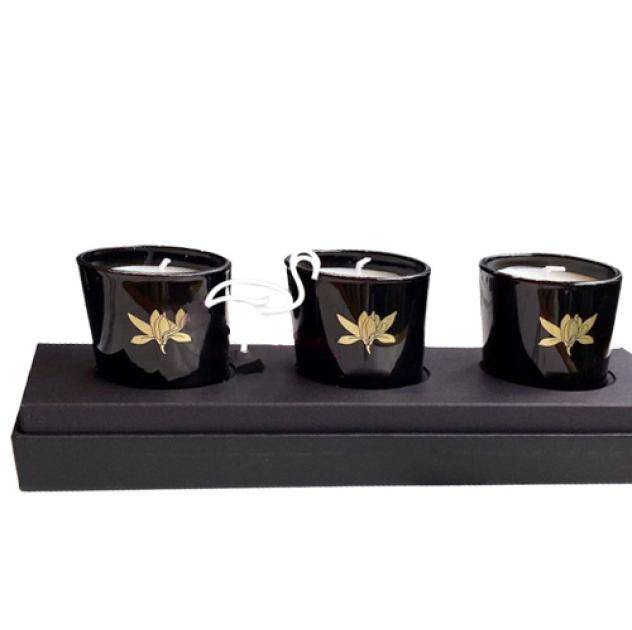 gift box set of 3 candles scented candle vip colllection C Home Decoration xmas gift4026789