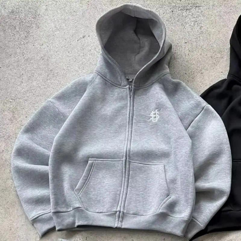 Men's Tracksuits Retro Loose Straight Baggy Pants Women Tracksuit Unisex Sweatpant Men Zip Embroidery Hip Hop Harajuku Casual Pant Goth