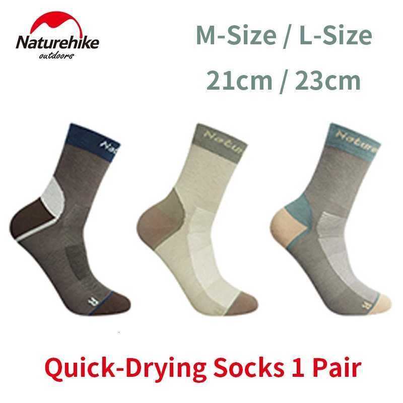 Naturehike Quickdrying Socks Outdoor Hiking Camping Socks Cycling Climb Socks Moisturewicking Sports Breathable COOLMAX SockW251011