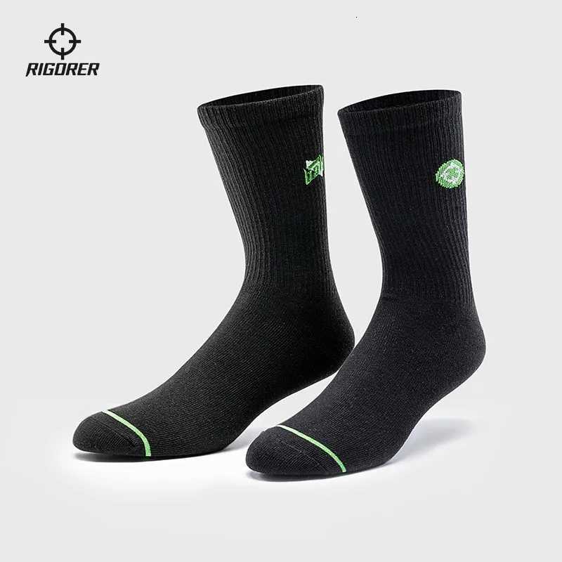 RIGORER Basketball Socks Men Breathable Medium Long Barrel American Sports Runners Practical Thickened Elite Socks Sports SocksW251011