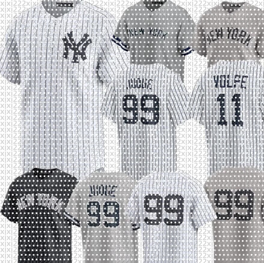 MLB Customs Yankees Baseball Jsey Dek Jet Aaron Judge Jazz Chisholm Jr. Grit Cole Anthony Volpe Paul Goldschmidt Austin Wells Giancarlo Stanton Cody