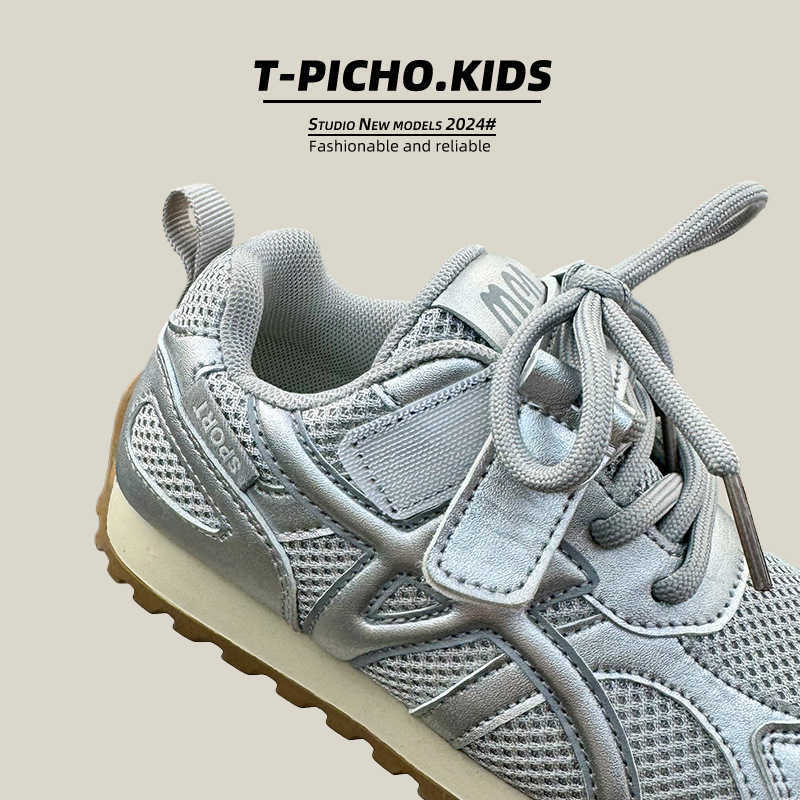 Trendsetting luxcury Children's Athletic Shoes: Lightweight Mesh Construction Ideal For Daily Wear