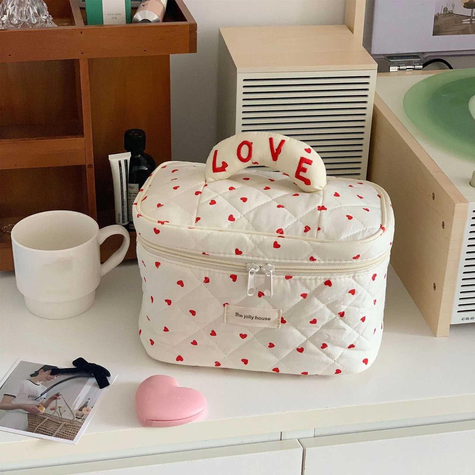 Travel Makeup Bag Handbag Mtifunctial Cosmetic Bag Print Large Capacity Portable Large Capacity Toiletries Storage Bag D251011
