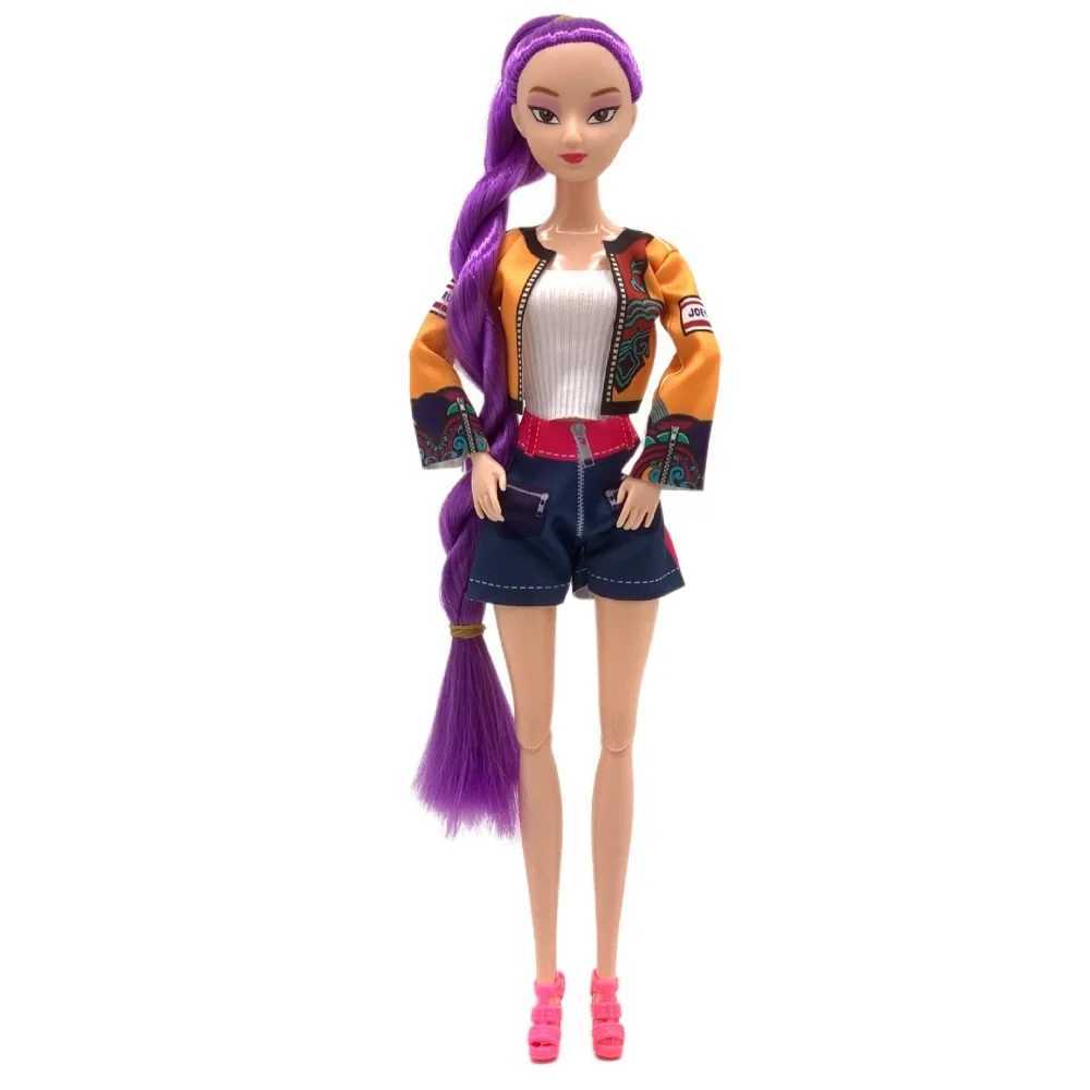 30cm KPop Demon Hunters Doll Toy for Girls Diy Joint Movable Rumi Mira Zoey Sussy Figurine Bjd Dolls for Fans GiftJ251011