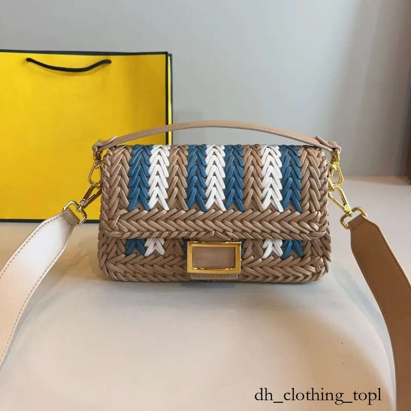 Designer FF Bag Shoulder Fndi Bag Multi-Color Leather Classics Luxury Handbags Bag Tote Dendi Bag Purse Brand Women Golden Silver Metal Chain Fashio 7c2