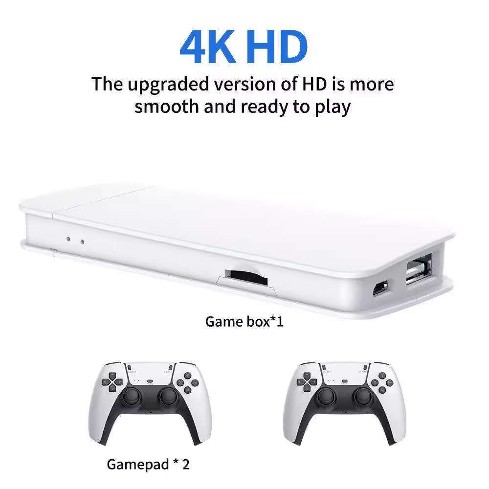 English M15 TV Arcade PS1 Game Console HDMI Wireless 2.4G HD Portable Two-Player Retro 2