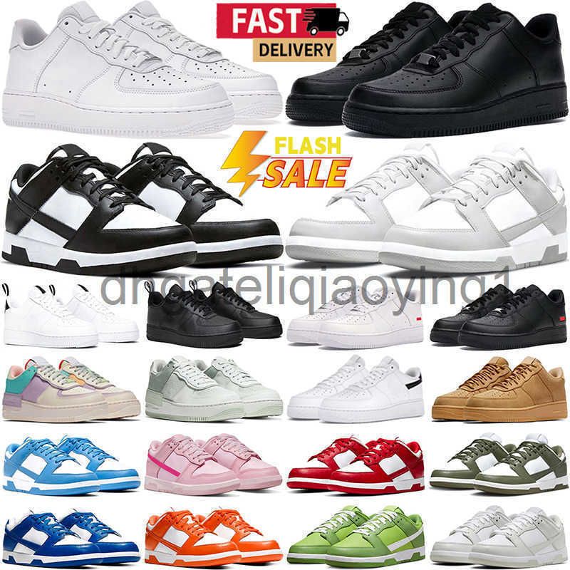 free shipping running shoes men women triple black white grey pink blue brown green orange red olive GAI mens trainers outdoor sneakers size 36-47