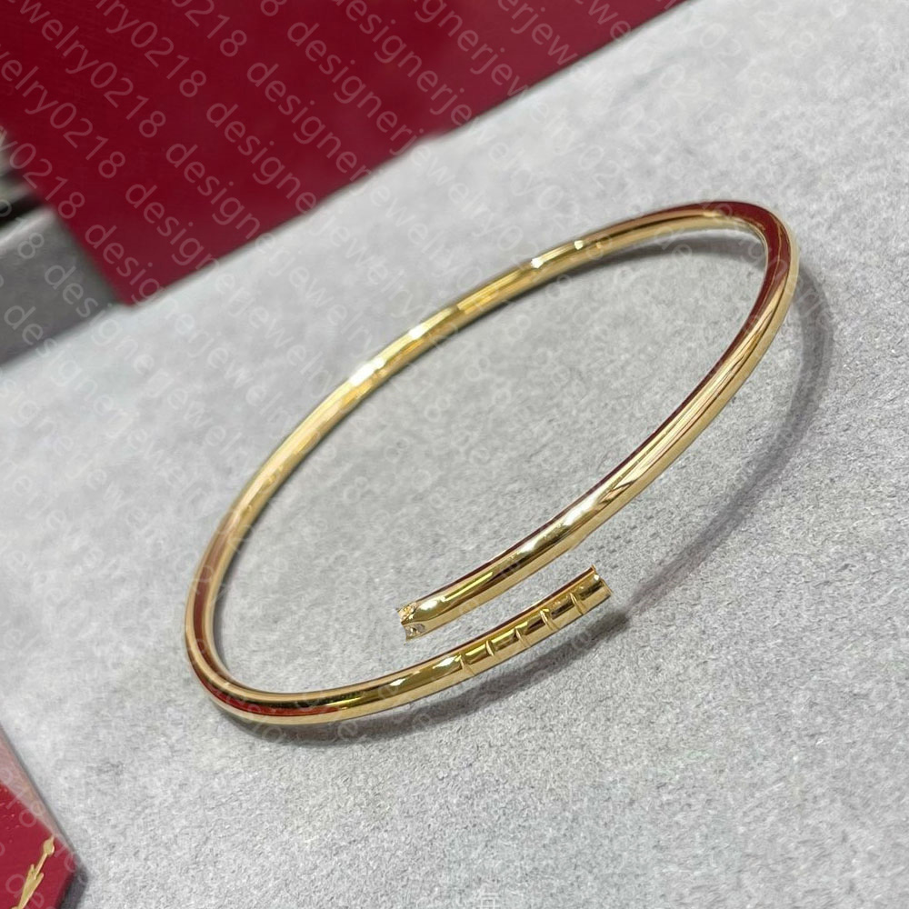 bracelet designer bracelet for women men high quality bracelet thin version luxury Jewelry classic diamond 18k gold christmas valentine's day gift
