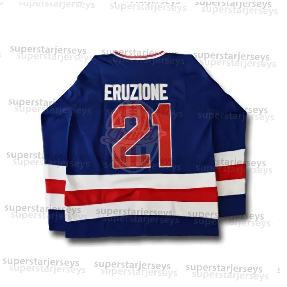 1980 Miracle On Ice Team USA 30 Jim Craig Jersey 17 Jack O'Callahan 21 Mike Eruzione Blue White Stitched Ice Hockey jerseys Mens Youth
