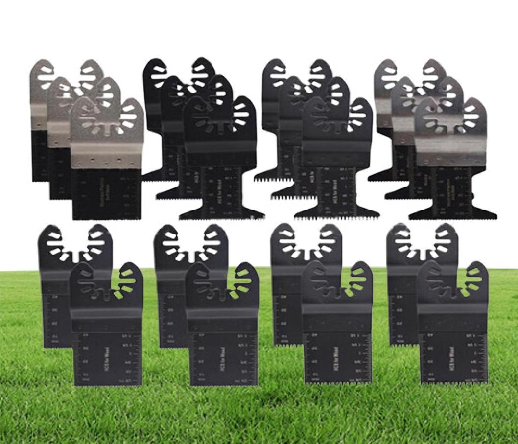 20pcsset 3490mm High Carbon Steel Metal Wood Oscillating Multi tool Quick Release Saw Blade Cutting Machine Accessory Tool3163793