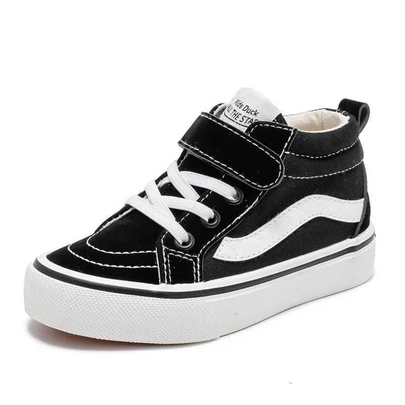 High Tops Fashion Sneakers School Soft Soles Nonslip Childrens Casual New Canvas Shoes Y251011 XJ260303