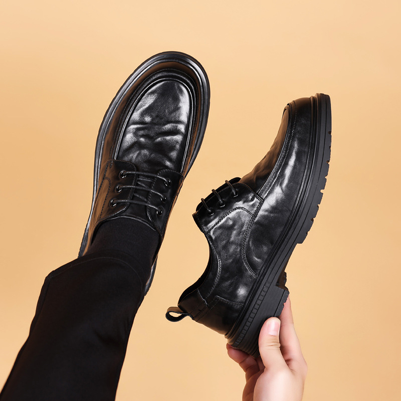 Maganda Tabi Mens Shoes Loafer Shoes for Men Women Woman Split Toe Thick Sole Male Casual Leather Shoes Man 250904