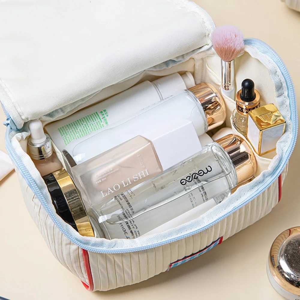 Lovely House Makeup Bag Large Capacity Toiletry Bag Handheld Cosmetic Bag Skincare Storage Bag Travel W Bag for Wan D251011