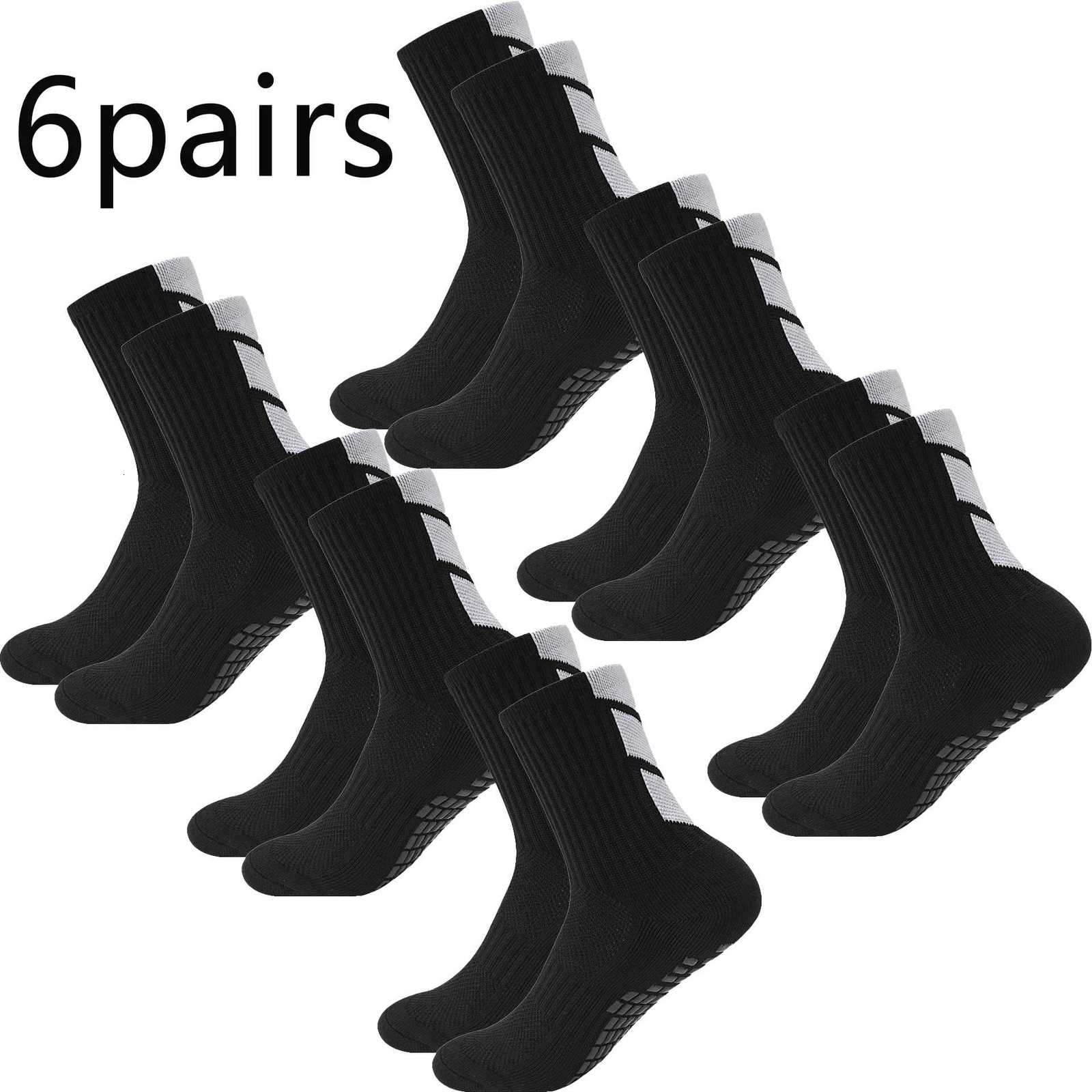 5 pairs size3845mid tubegluedfootball socksfor sports training andcompetition non slip and breathable socks basketballW251011