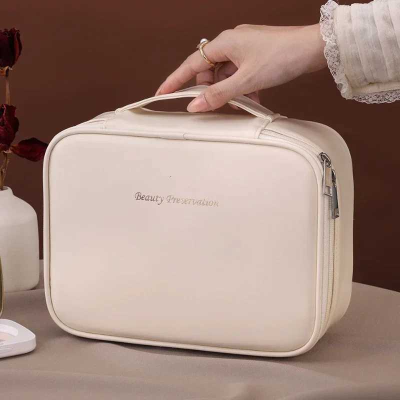 New Wens Cosmetic Bag Portable Storage Bag Large Capacity Luxury Makeup Bag Travel Organizer Essentials Toiletry Bags D251011