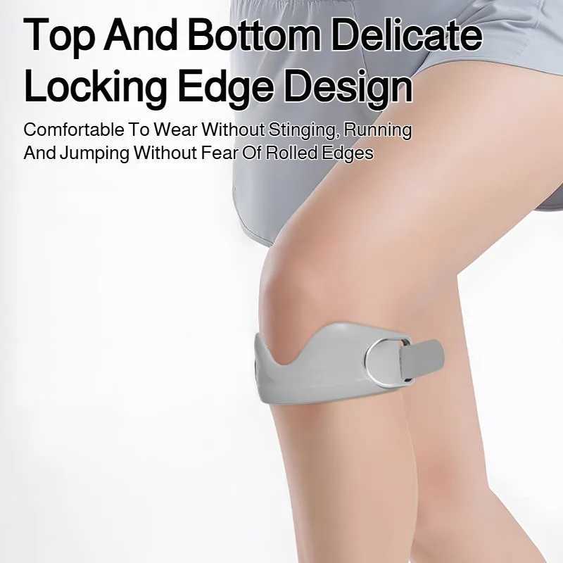 Adjustable Silicone Knee Pads for Sports NonSlip Decompression Patella Strap C251011