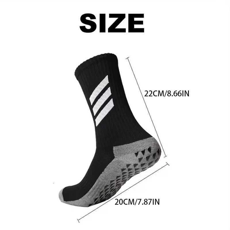 5 Pairs Antislip Football Socks Men Woman Nonslip Soccer Basketball Tennis Sports Socks Grip Cycling Riding Yoga SocksW251011