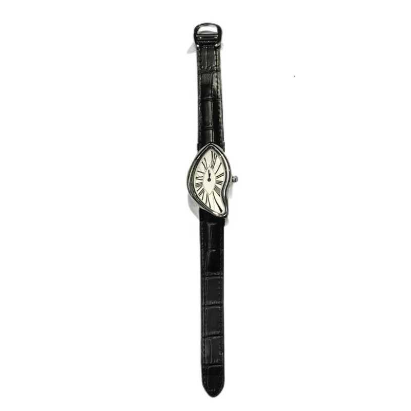 Twisted Personality Fashion Trend Retro Quartz Watch Strap Alien Wristwatch For Both Men and Women Leather Strap Fashion Design Y251011 - view 7
