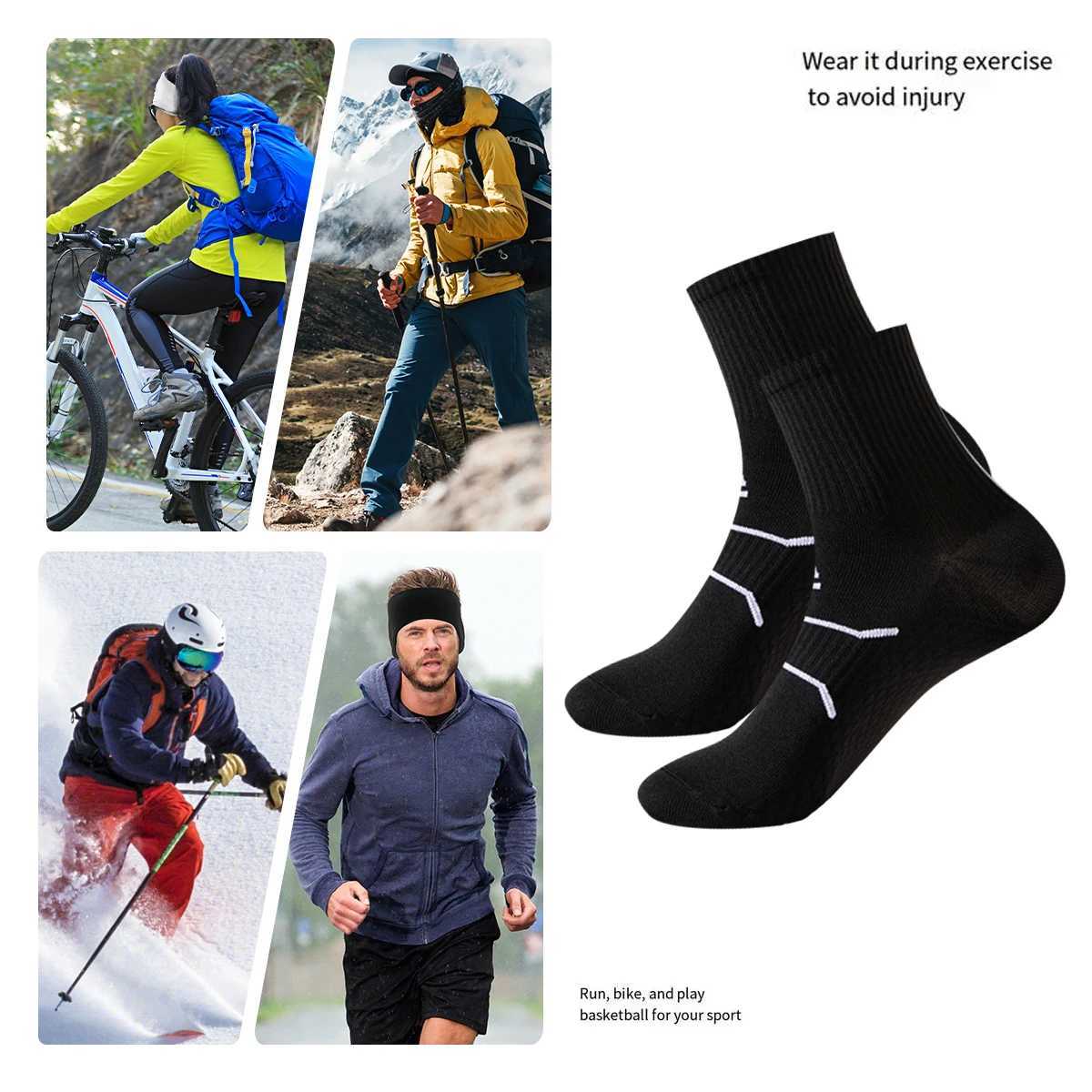 Pro Breathable Racing Bike Socks Outdoor Sports Compression Socks Breathable Mens And Womens Sports Running Basketball SocksW251011