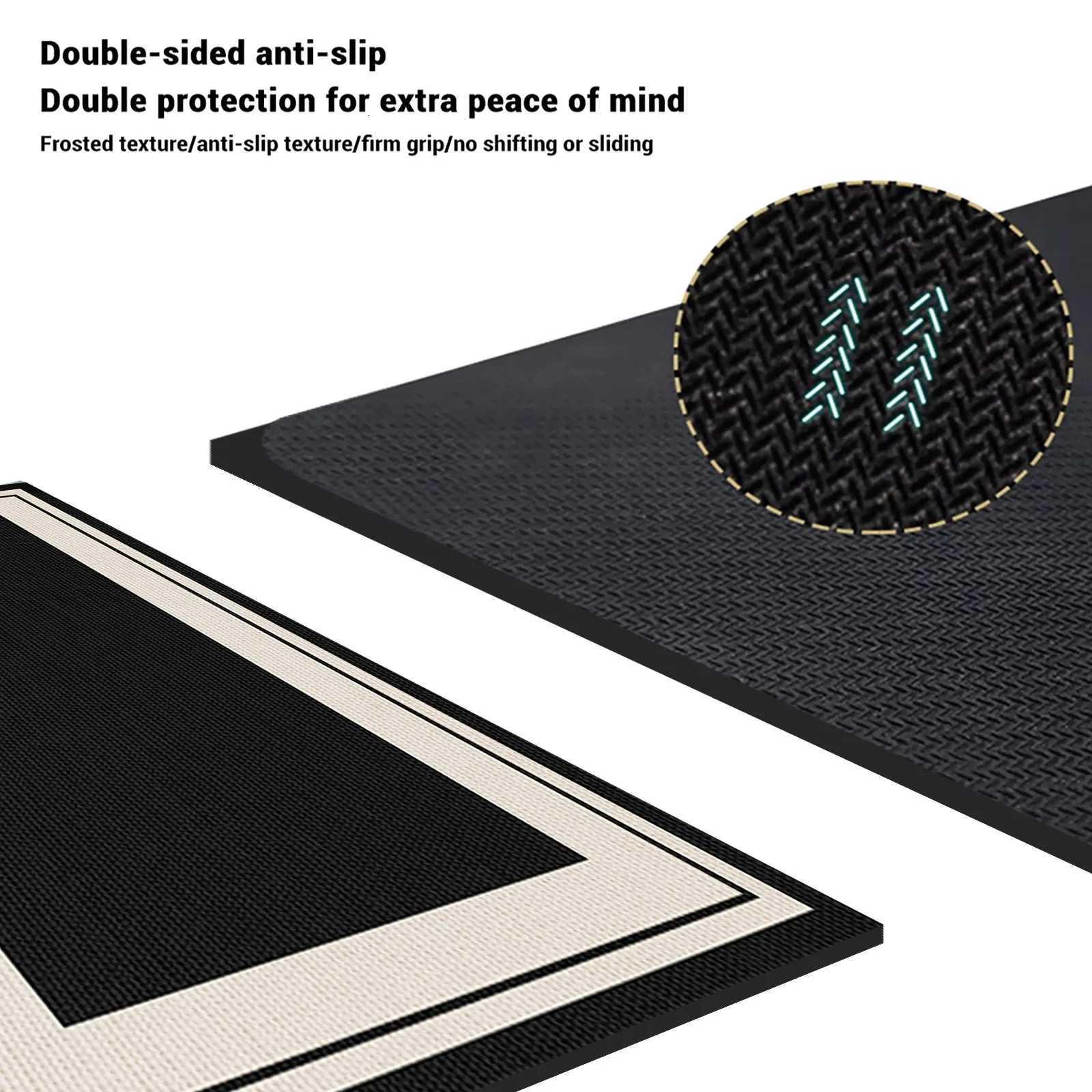 Retro Vintage Kitchen Mat Foot Mats NonSlip tite Bathro Rugs Carpet For Living Ro Absorbent Laundry Rug Doormat H251011