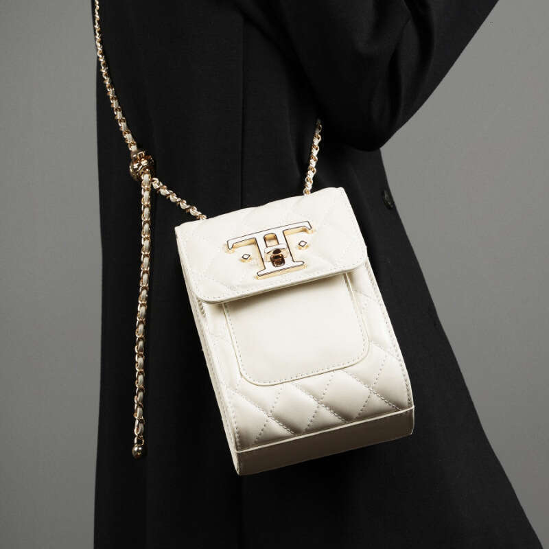 Luxury bag Autumn New Top Layer Cowhide Phone for Women Crossbody Genuine Leather Chain High end Mini Shoulder Bag