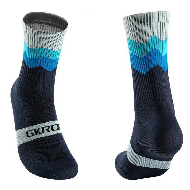 Men Cycling Socks Professional Road Mtb Bike Women Compression Racing Outdoor Unisex SportsW251011