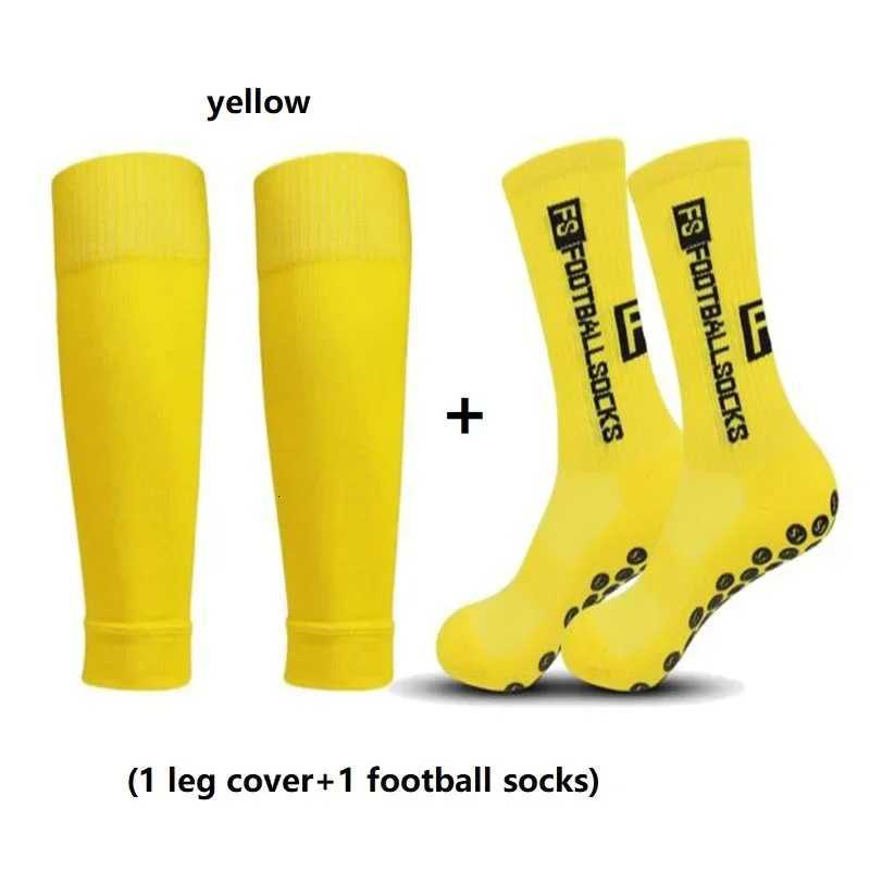 136 pair of combination adhesive point anti slip sweat and odor resistant FS football sports socksleg protectorsW251011