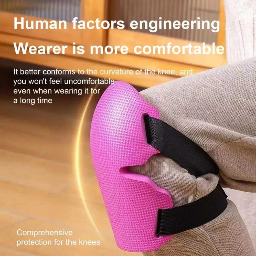 2025Extra Thick Foam Gardening Knee Pads for Women Men Heavy Duty Knee Protectors with Adjustable Straps for Roofing Floor Work C251011