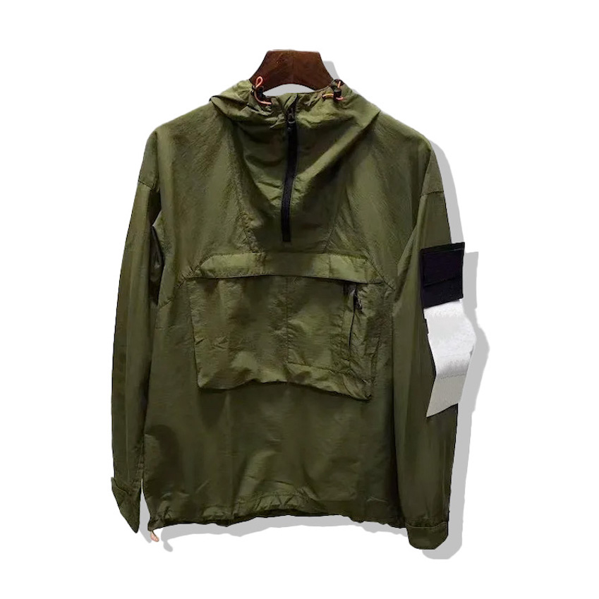 Men's Jacket 21SS 40727 Fashion New Soft Light Shell Hooded Jacket Couples Sports And Leisure Jackets