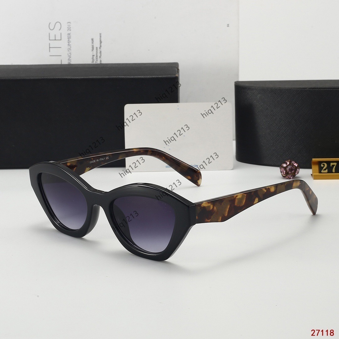 designer luxury Pradaaglasses prada sunglasses for men women sun glasses TikTok New Sunglasses Internet Celebrity Same Style Glasses for Men Versatile UV Pro W23O