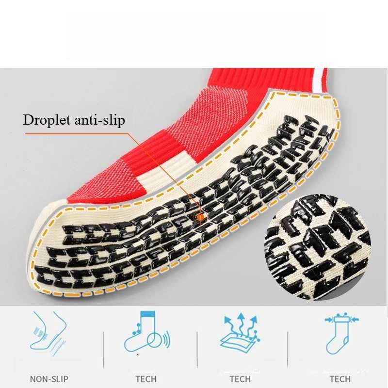 New ANTI SLIP Tapedesign Football Socks Mid Calf NonSlip Soccer Sport Cycling Sports Mens Sock EU3844W251011