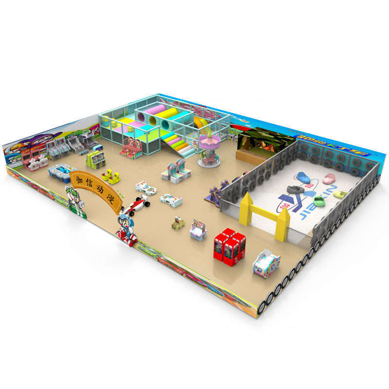 Guangzhou Arcade Indoor Children's Amusement Park Equipment Large Anime City Hall Game hine 2