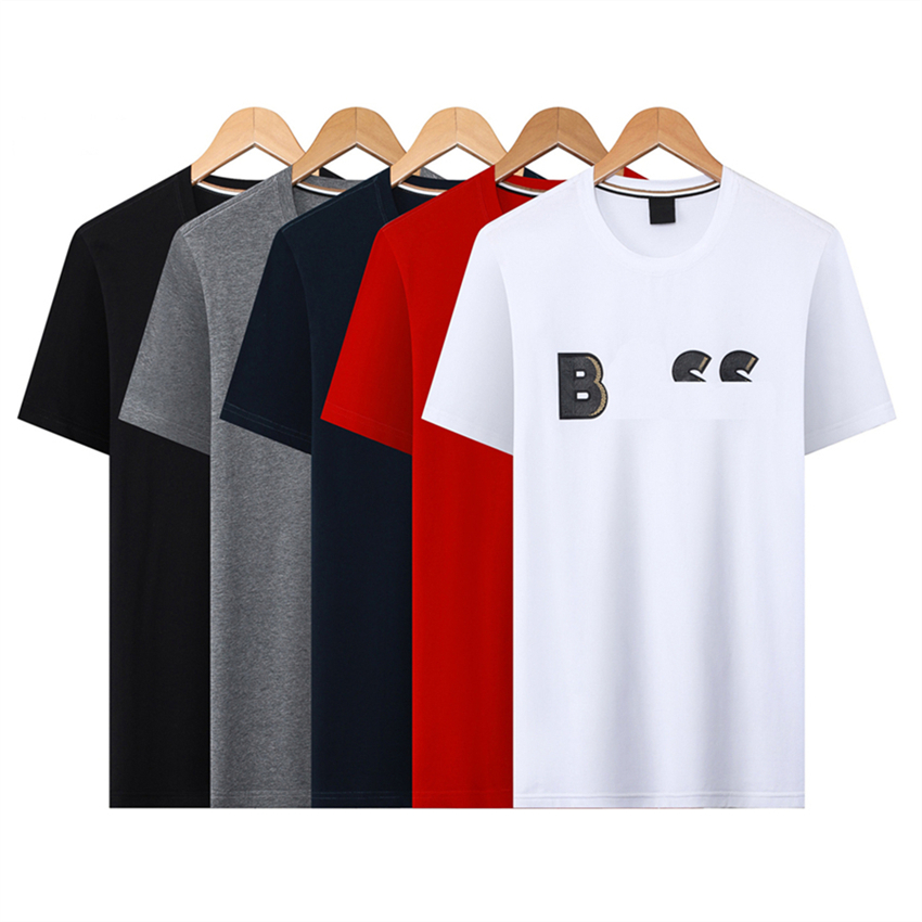 Mens Designer T Shirt bosse Embroidery T-Shirts For Mens Womens T-Shirt Couples Summer Top Quality Paris Street Tee Casual Short Sleeve A2