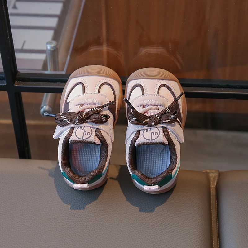Childrens Casual Sneakers 05 Years Old Breathable Boys Girls Walking Four Seasons Soft Nonslip Kids De Training Shoes C260130