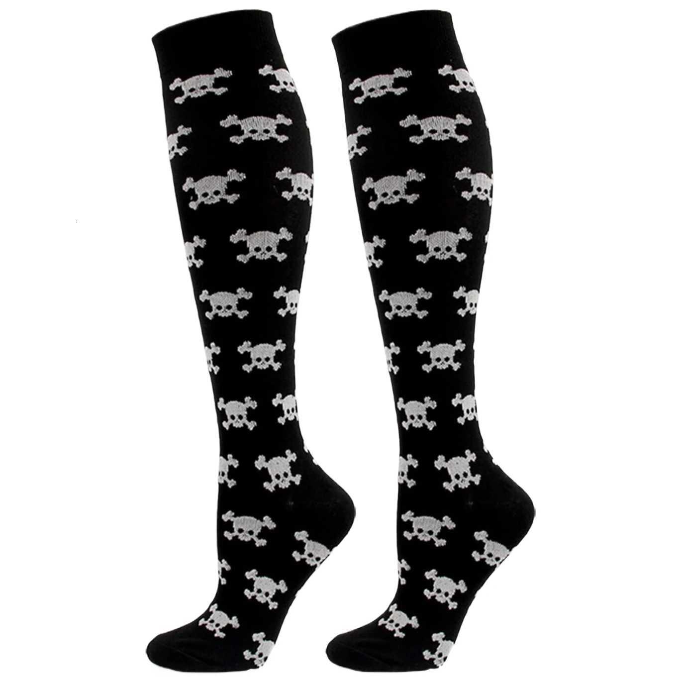 5Pairs Hiking Tennis Skateboard Compression Socks for Men Women Great for Sport Cycling Running Yoga Football BasketballW251011