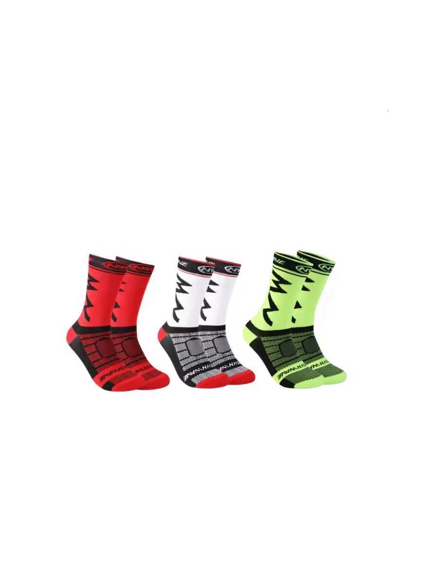 1Pair3 Pairs Of HighQuality Breathable Sports Socks Suitable For Running Mountain Cycling And Outdoor SportsW251011