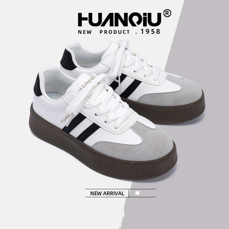 HUANQIU Free delivery designer shoes Fashionable comfortable casual soft soled breathable commuting shoes